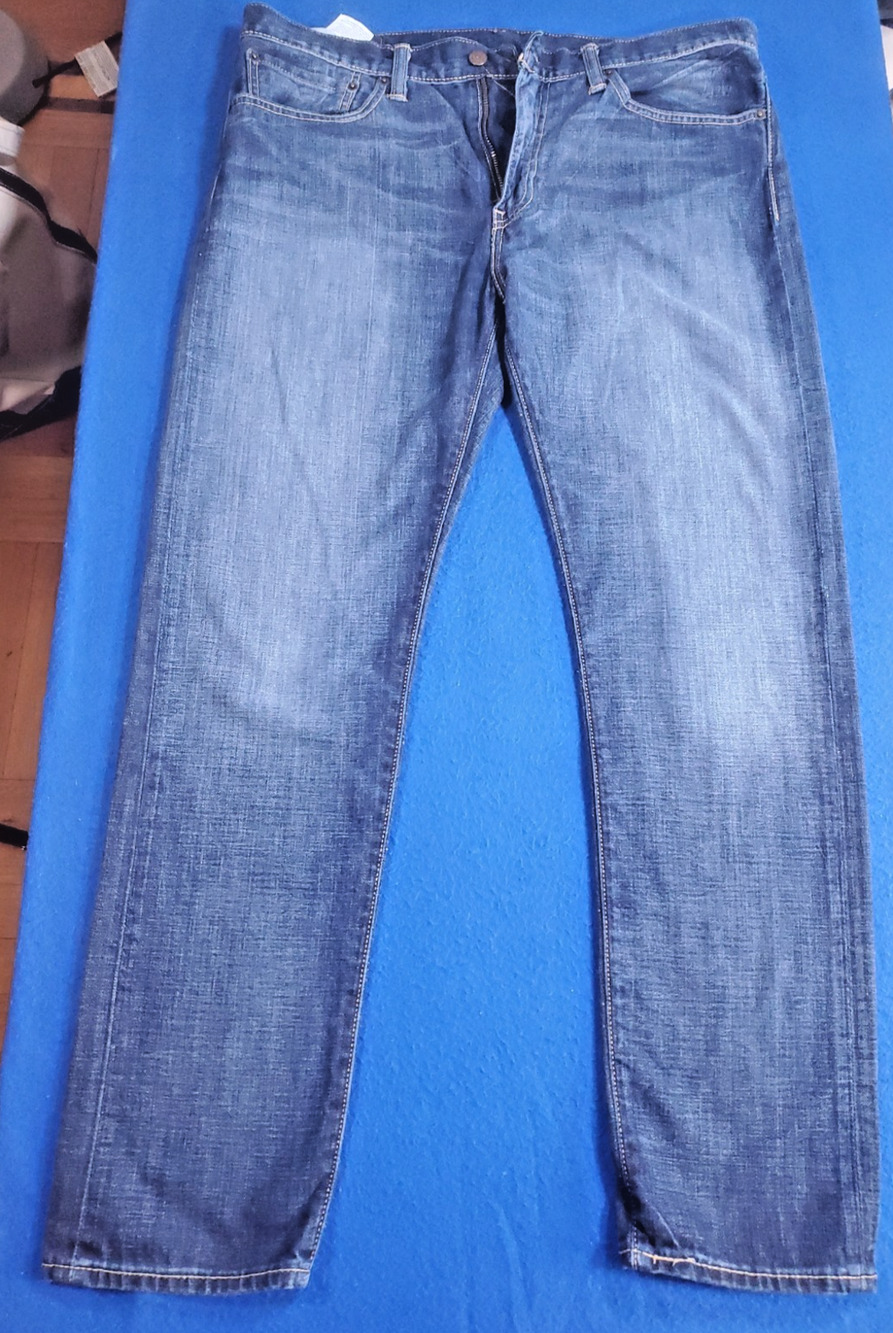 Levis 508 Men 34x30 Regular Taper Jeans Blue Denim Pant 34 x 30